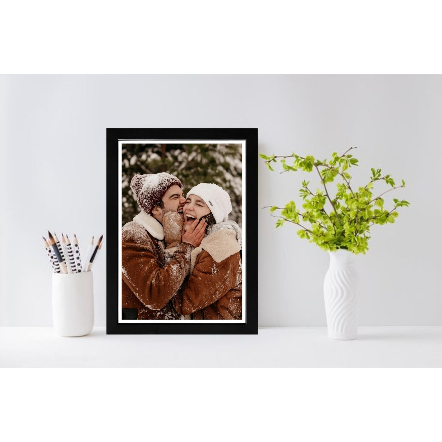 1 Photo - Custom Photo Frame – Portrait