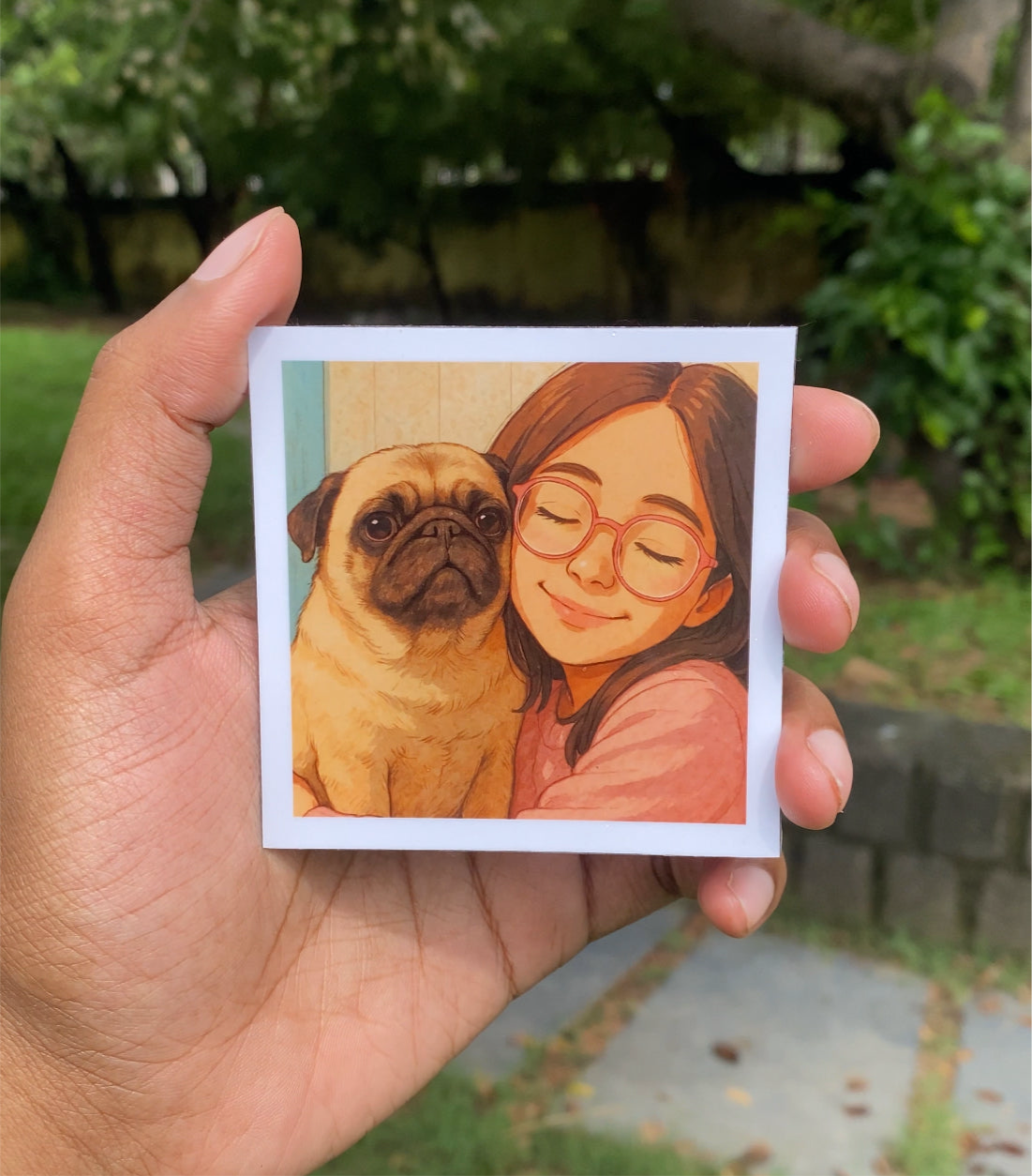 Square Photo Prints – Glossy 🪩 | Matte 🖤 | Glitter 🌟