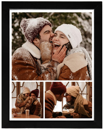 3 Photo - Custom Collage Frame – Portrait
