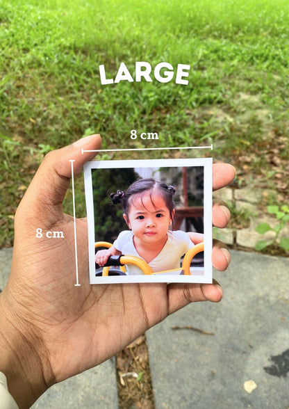 Square Photo Prints – Glossy 🪩 | Matte 🖤 | Glitter 🌟