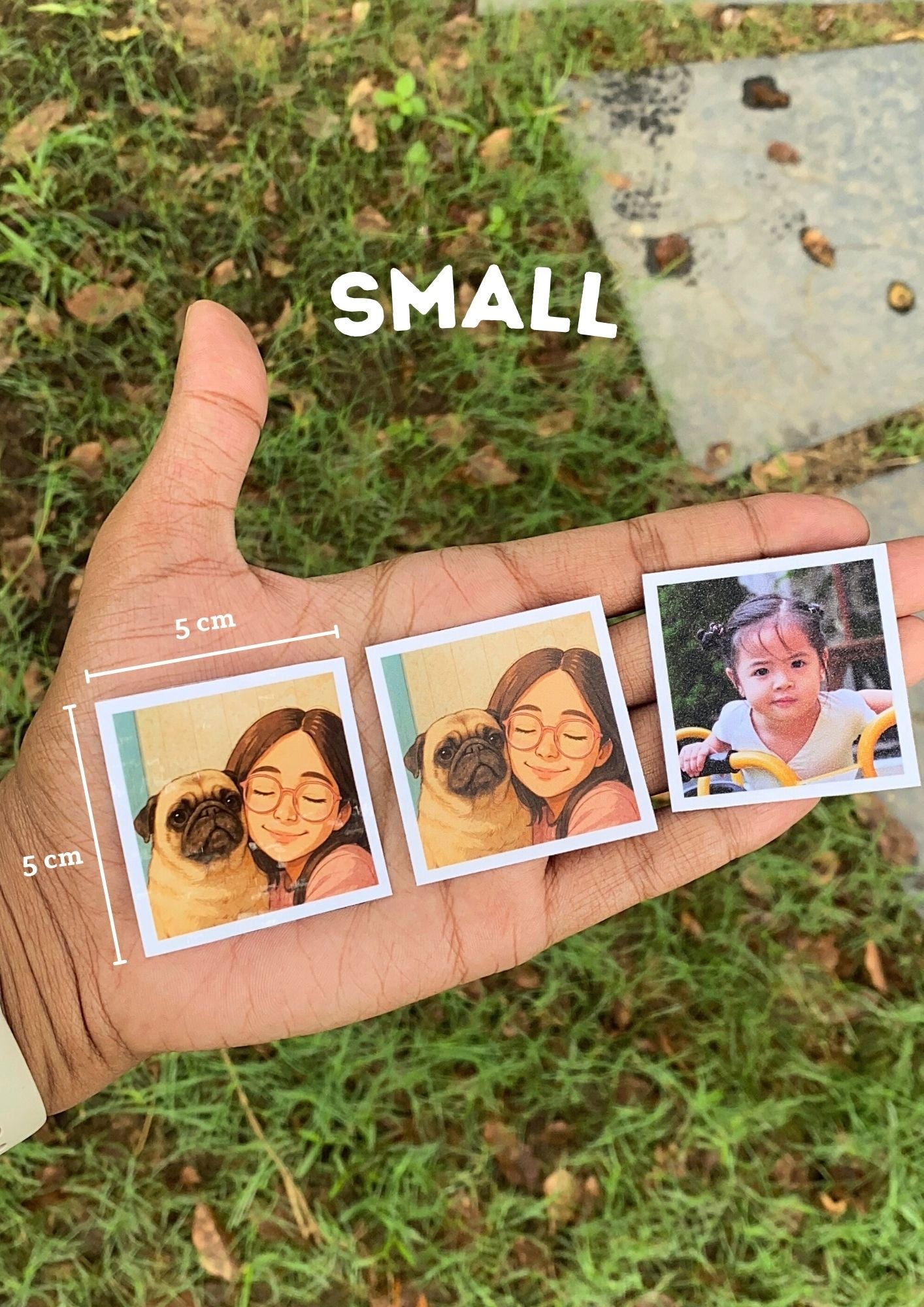 Square Photo Prints – Glossy 🪩 | Matte 🖤 | Glitter 🌟